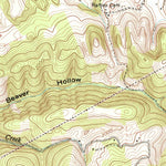United States Geological Survey Dungannon, VA (1957, 24000-Scale) digital map