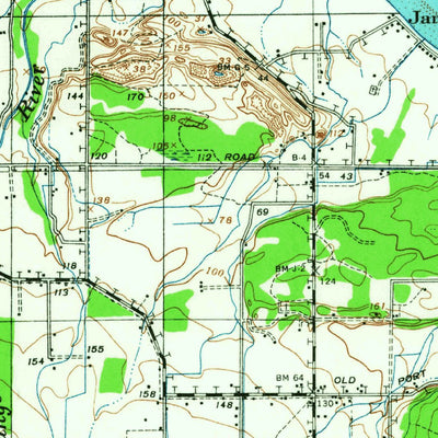 United States Geological Survey Dungeness, WA (1938, 62500-Scale) digital map
