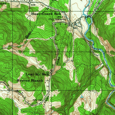 United States Geological Survey Dungeness, WA (1938, 62500-Scale) digital map