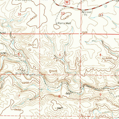 United States Geological Survey Dunken, NM (1962, 62500-Scale) digital map