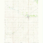 United States Geological Survey Dunkerton, IA (1971, 24000-Scale) digital map