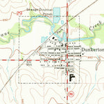 United States Geological Survey Dunkerton, IA (1971, 24000-Scale) digital map