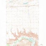 United States Geological Survey Dunkirk, MT (1967, 24000-Scale) digital map