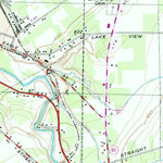 United States Geological Survey Dunkirk, NY (1954, 24000-Scale) digital map
