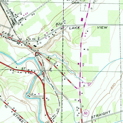 United States Geological Survey Dunkirk, NY (1954, 24000-Scale) digital map