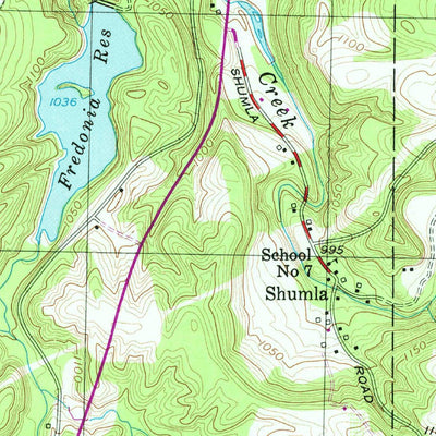 United States Geological Survey Dunkirk, NY (1954, 24000-Scale) digital map