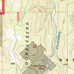 United States Geological Survey Dunkleberg Creek, MT (1996, 24000-Scale) digital map