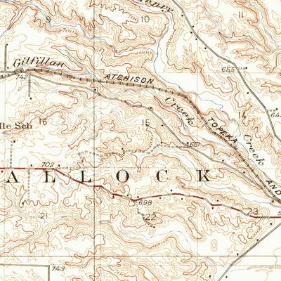 United States Geological Survey Dunlap, IL (1933, 62500-Scale) digital map