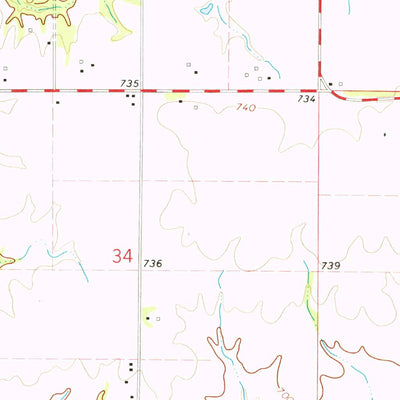United States Geological Survey Dunlap, IL (1971, 24000-Scale) digital map