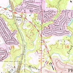 United States Geological Survey Dunlap, IL (1971, 24000-Scale) digital map