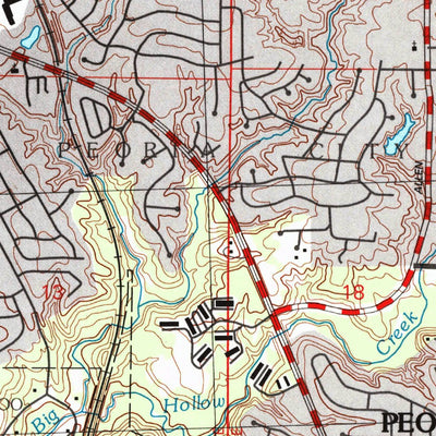 United States Geological Survey Dunlap, IL (1996, 24000-Scale) digital map