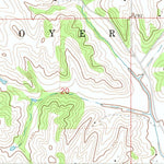 United States Geological Survey Dunlap NW, IA (1971, 24000-Scale) digital map