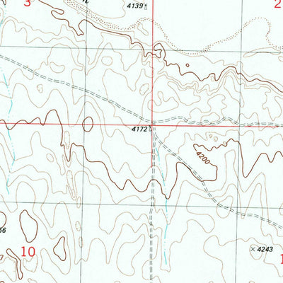 United States Geological Survey Dunlap Ranch, CO (1982, 24000-Scale) digital map