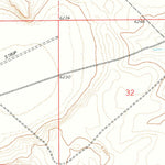 United States Geological Survey Dunlap Ranch, NM (1978, 24000-Scale) digital map