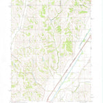 United States Geological Survey Dunlap SW, IA (1971, 24000-Scale) digital map