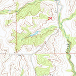 United States Geological Survey Dunlap SW, IA (1971, 24000-Scale) digital map