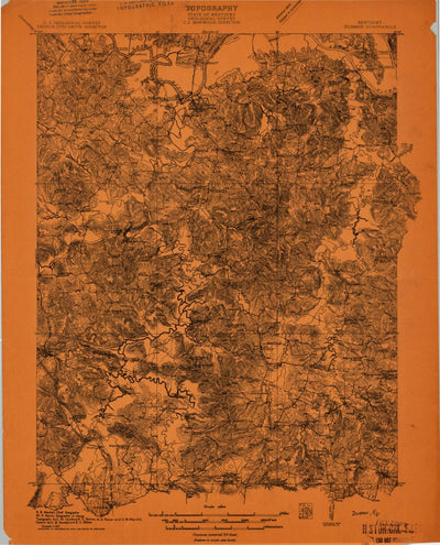 United States Geological Survey Dunmar, KY (1911, 48000-Scale) digital map