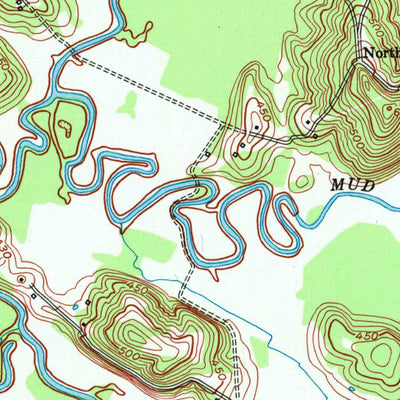 United States Geological Survey Dunmor, KY (1953, 24000-Scale) digital map