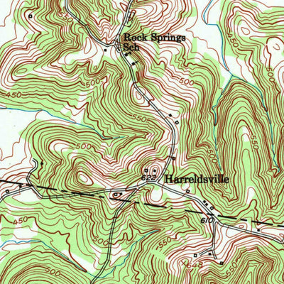 United States Geological Survey Dunmor, KY (1953, 24000-Scale) digital map
