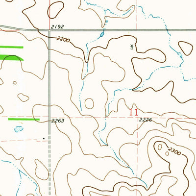United States Geological Survey Dunn Center, ND (1973, 24000-Scale) digital map