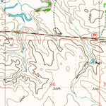 United States Geological Survey Dunn Center, ND (1973, 24000-Scale) digital map