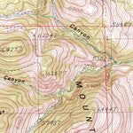 United States Geological Survey Dunn Creek, MT (1986, 24000-Scale) digital map