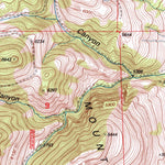 United States Geological Survey Dunn Creek, MT (1996, 24000-Scale) digital map