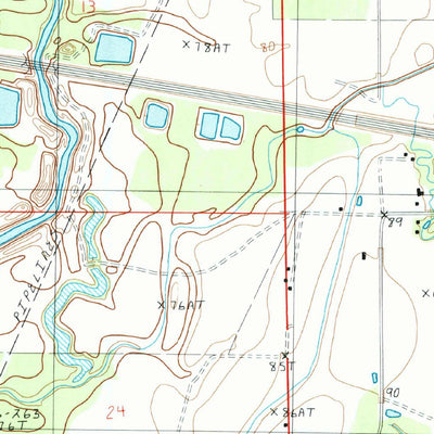 United States Geological Survey Dunn, LA (1987, 24000-Scale) digital map