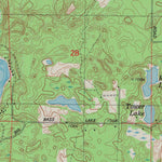 United States Geological Survey Dunn Lake, WI (1982, 24000-Scale) digital map