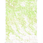United States Geological Survey Dunn Mountain South, MT (1980, 24000-Scale) digital map