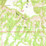 United States Geological Survey Dunn Mountain South, MT (1980, 24000-Scale) digital map