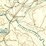 United States Geological Survey Dunnellon, FL (1894, 62500-Scale) digital map