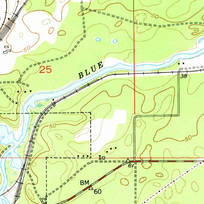 United States Geological Survey Dunnellon, FL (1954, 24000-Scale) digital map
