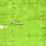 United States Geological Survey Dunnellon, FL (1954, 62500-Scale) digital map