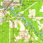 United States Geological Survey Dunnellon, FL (1954, 62500-Scale) digital map