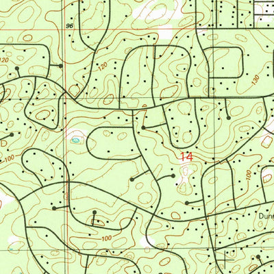 United States Geological Survey Dunnellon, FL (1991, 24000-Scale) digital map