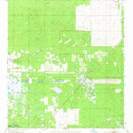 United States Geological Survey Dunnellon SE, FL (1954, 24000-Scale) digital map