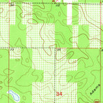 United States Geological Survey Dunnellon SE, FL (1954, 24000-Scale) digital map