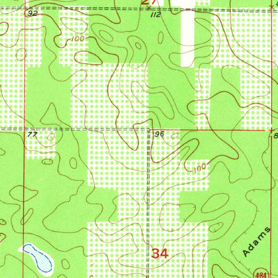 United States Geological Survey Dunnellon SE, FL (1954, 24000-Scale) digital map