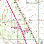 United States Geological Survey Dunnigan, CA (1953, 24000-Scale) digital map
