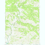 United States Geological Survey Dunnigan Creek, ID (1969, 24000-Scale) digital map