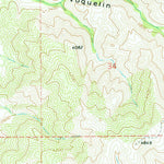 United States Geological Survey Dunnigan Creek, ID (1969, 24000-Scale) digital map