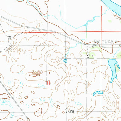 United States Geological Survey Dunning, NE (1986, 24000-Scale) digital map