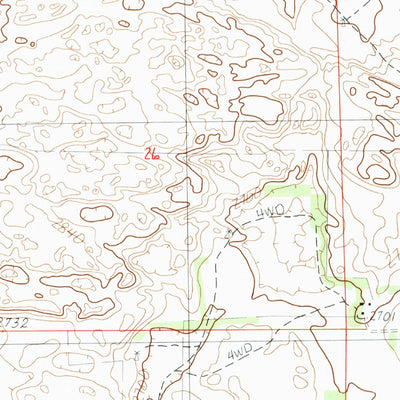 United States Geological Survey Dunning NE, NE (1986, 24000-Scale) digital map