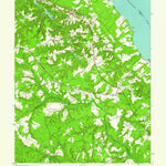 United States Geological Survey Dunnsville, VA (1944, 24000-Scale) digital map