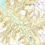 United States Geological Survey Dunnsville, VA (1968, 24000-Scale) digital map