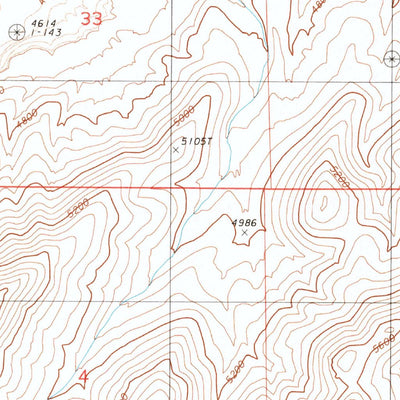 United States Geological Survey Dunphy, NV (1986, 24000-Scale) digital map