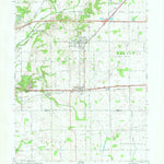 United States Geological Survey Dunreith, IN (1970, 24000-Scale) digital map