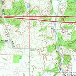 United States Geological Survey Dunreith, IN (1970, 24000-Scale) digital map