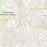 United States Geological Survey Dunrud Peak, WY (2012, 24000-Scale) digital map